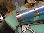 Started riveting the most aft bulkhead assemblies