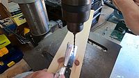 Final Drilled the Hinge Brackets