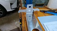 Time to fit the rudder horn