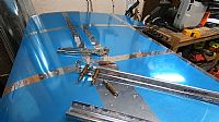 Clecoed the shear clips to the J stiffeners