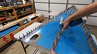 Time to pop-rivet the bottom skins