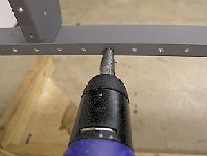 Countersink the rear spar