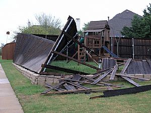 My neighbors fence.... DANG!!