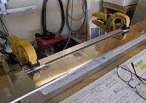 Drilled the holes for the F-705J angle piece