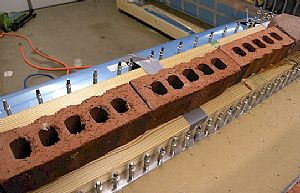 Final drilled the trailing edges
