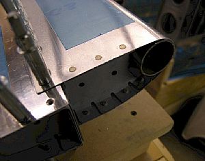 Riveted the A-904 nose ribs