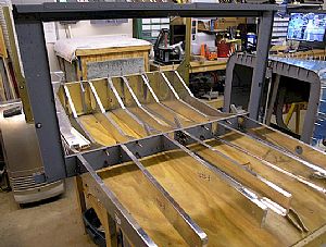 Clecoed the F-705 bulkhead and ribs to the aft ends of the F-915/916 seat ribs
