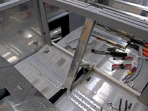 Installed the F-766 assembly in the fuselage