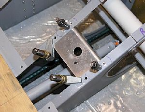 More holes drilled into the trim bracket