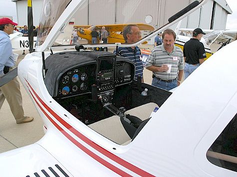 TL Ultralights - Sting Sport (interior view)