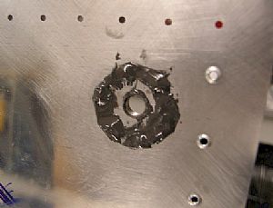 Back shot of the VA-112 drain flange