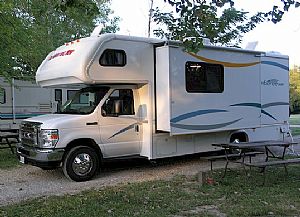 Here's the RV we rented