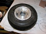 Assembled the Nose Gear Tire